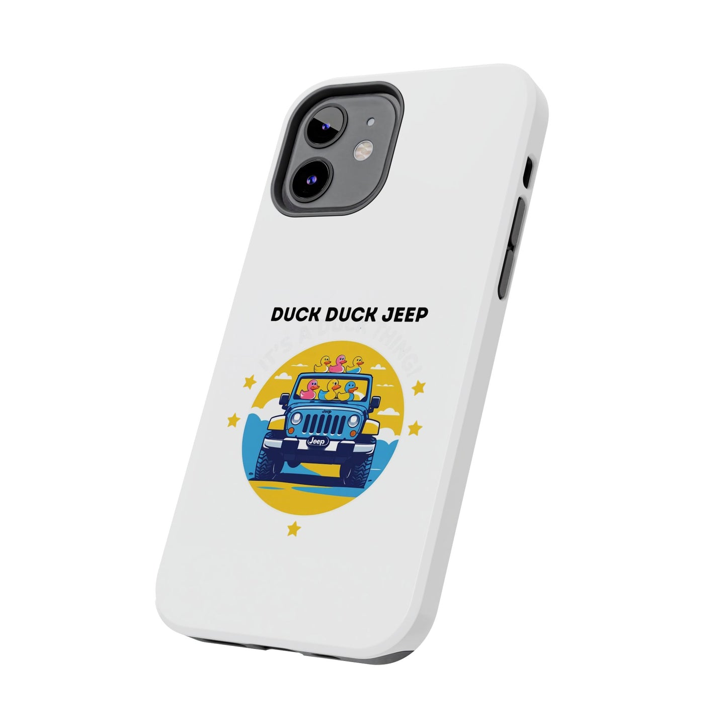 Duck Duck Jeep - Tough iPhone Cases - Choose your Size