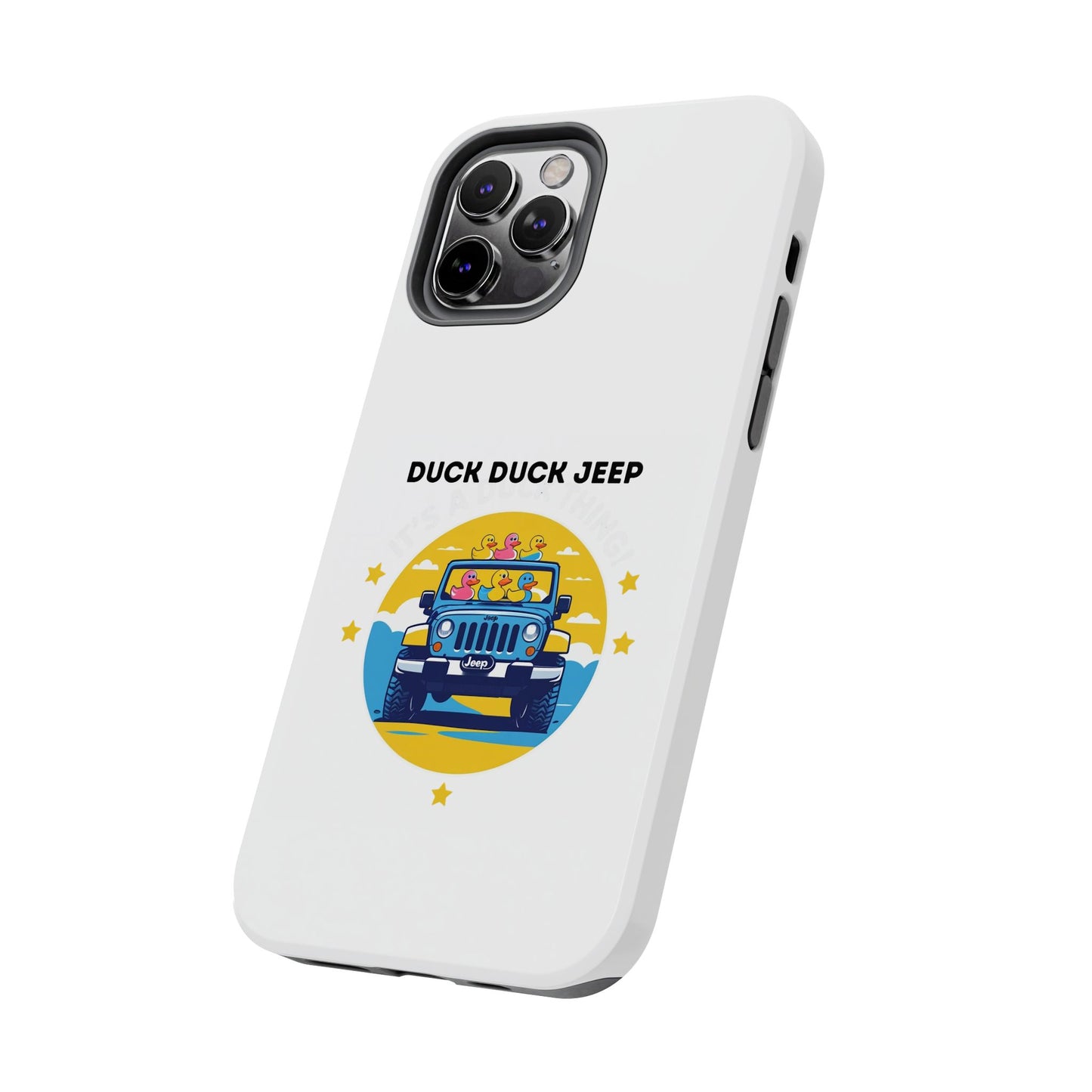 Duck Duck Jeep - Tough iPhone Cases - Choose your Size