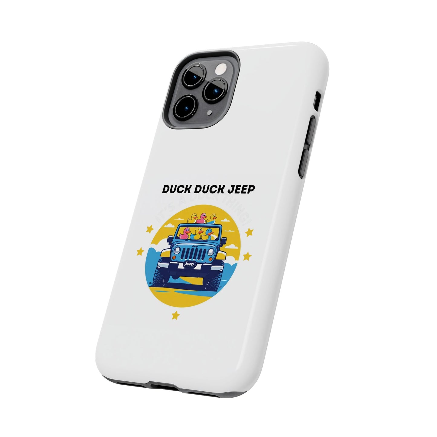 Duck Duck Jeep - Tough iPhone Cases - Choose your Size