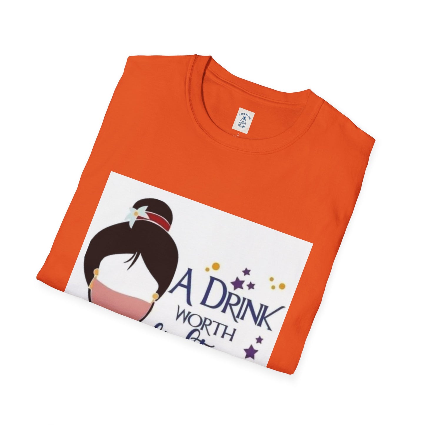 A Drink Worth Fighting For - Unisex Softstyle T-Shirt