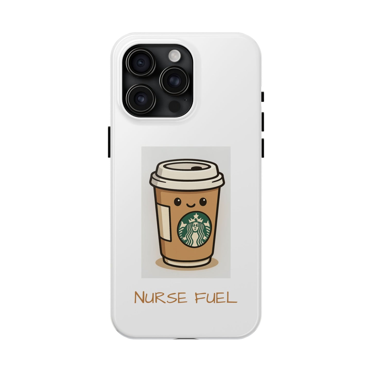 Nurse Fuel - Tough iPhone Cases - Choose your Size