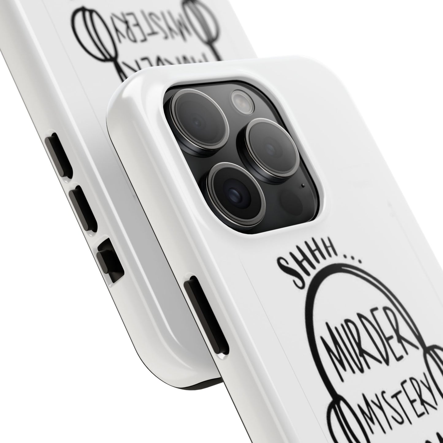 Shhh Murder Mystery Podcast in Progress… - Tough iPhone Cases - Choose your Size