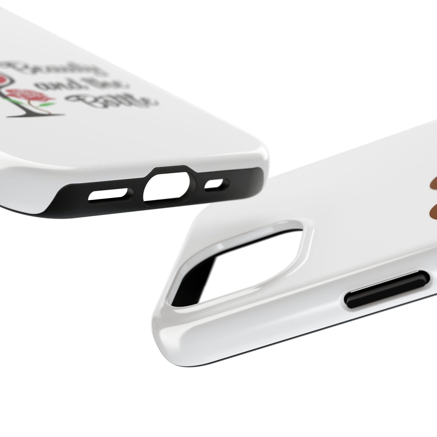 Beauty and the Bottle - Tough iPhone Cases - Choose your Size