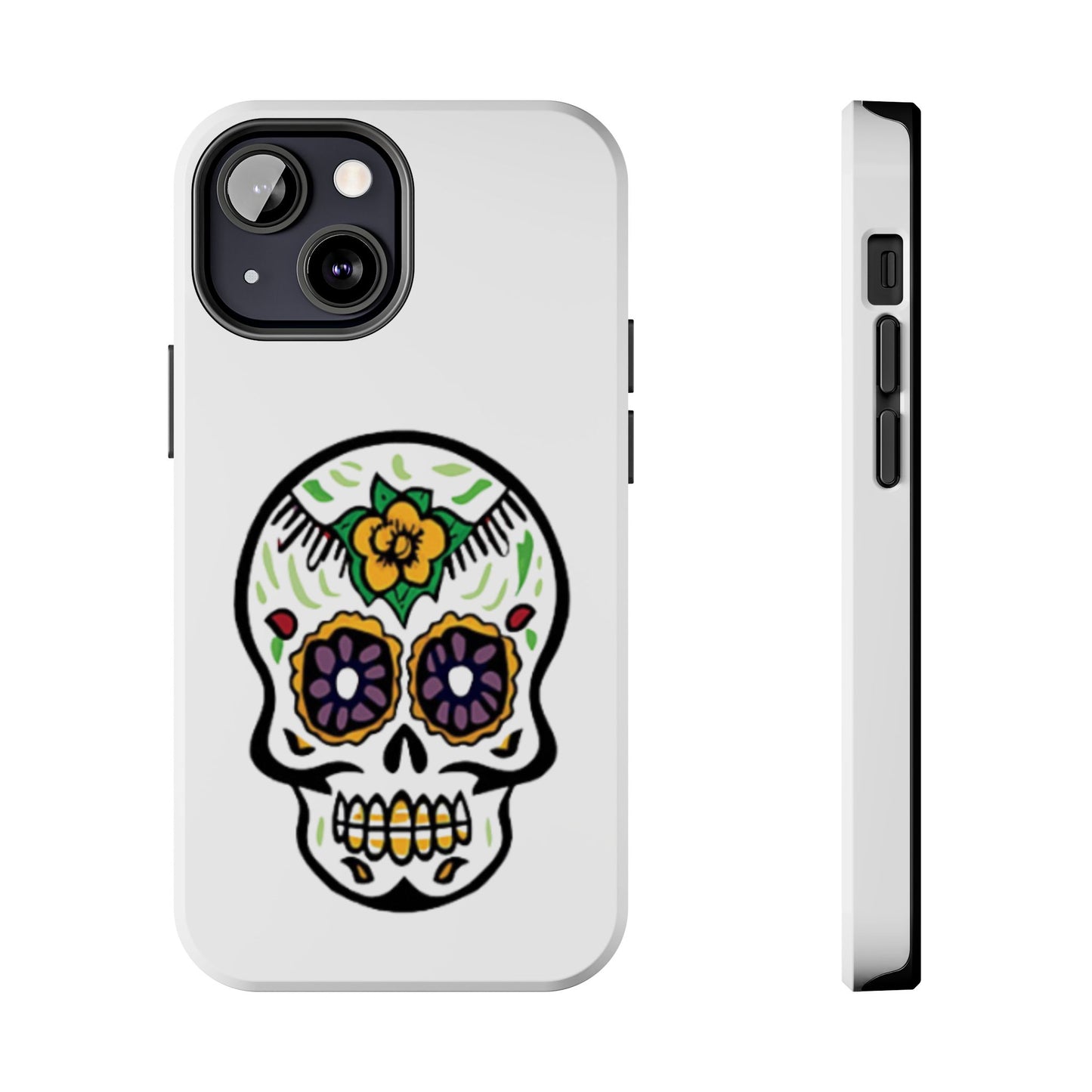 Colorful Skull - Tough iPhone Cases - Choose your Size