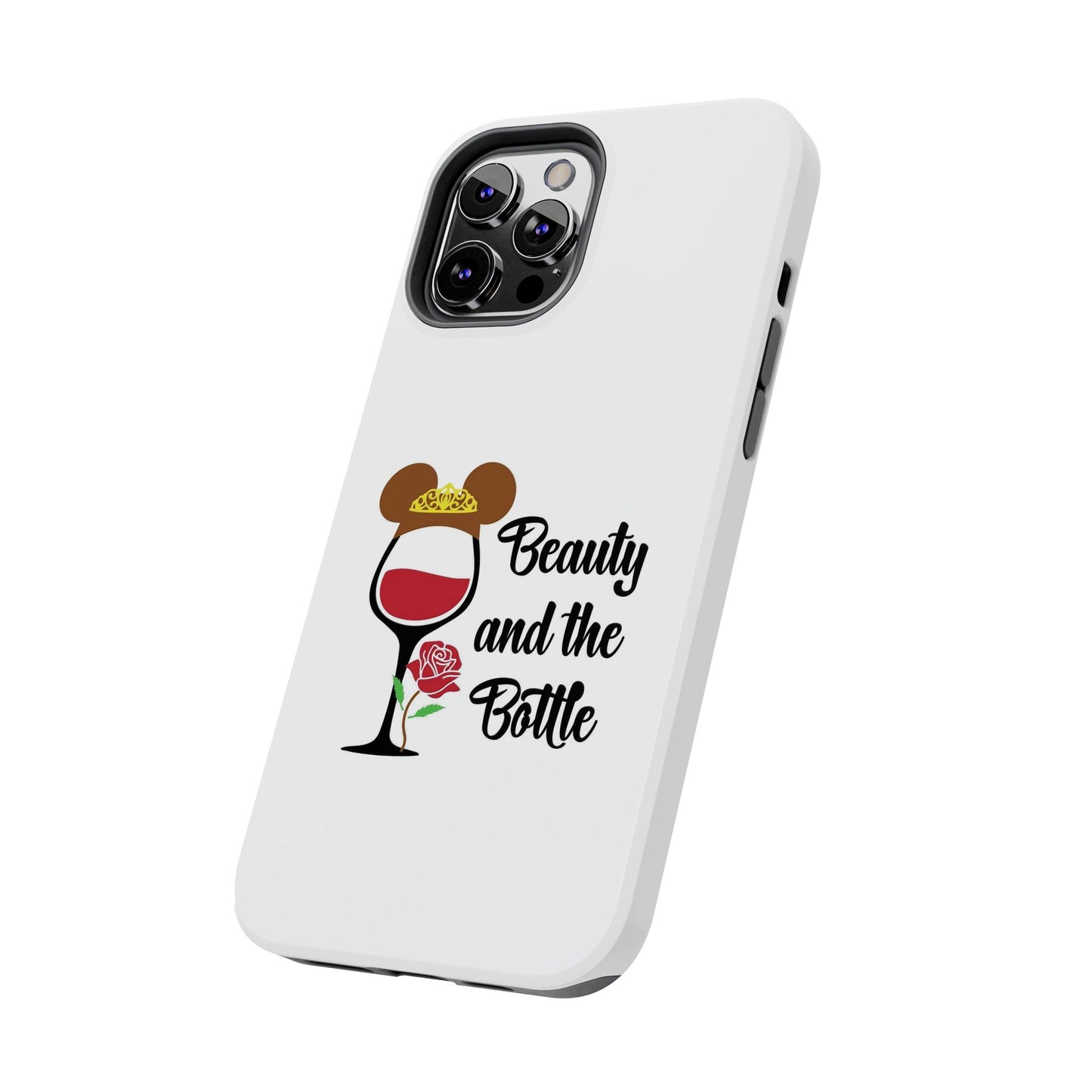 Beauty and the Bottle - Tough iPhone Cases - Choose your Size