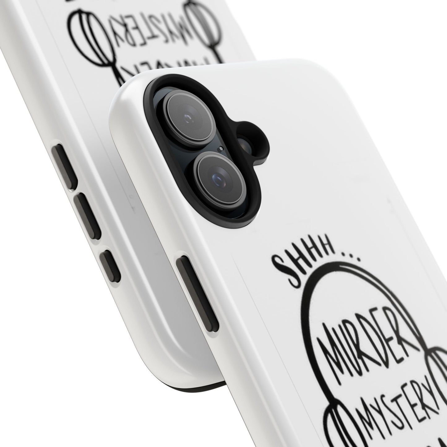 Shhh Murder Mystery Podcast in Progress… - Tough iPhone Cases - Choose your Size