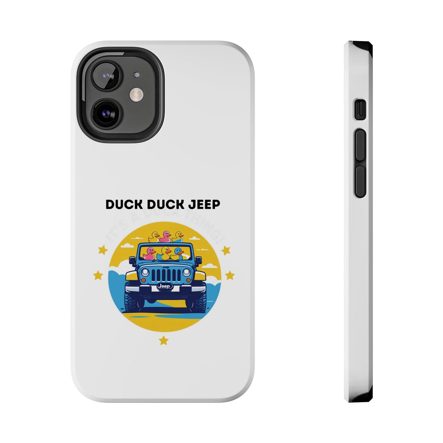 Duck Duck Jeep - Tough iPhone Cases - Choose your Size