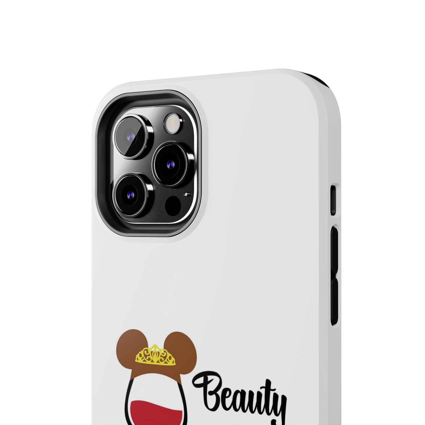 Beauty and the Bottle - Tough iPhone Cases - Choose your Size