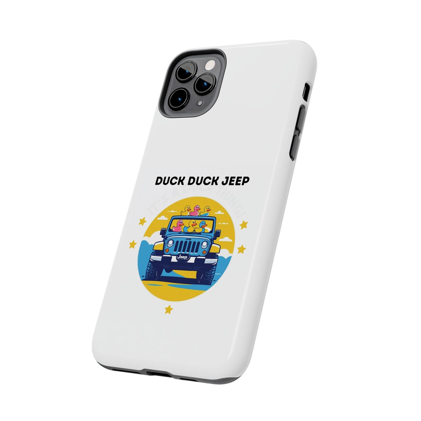Duck Duck Jeep - Tough iPhone Cases - Choose your Size