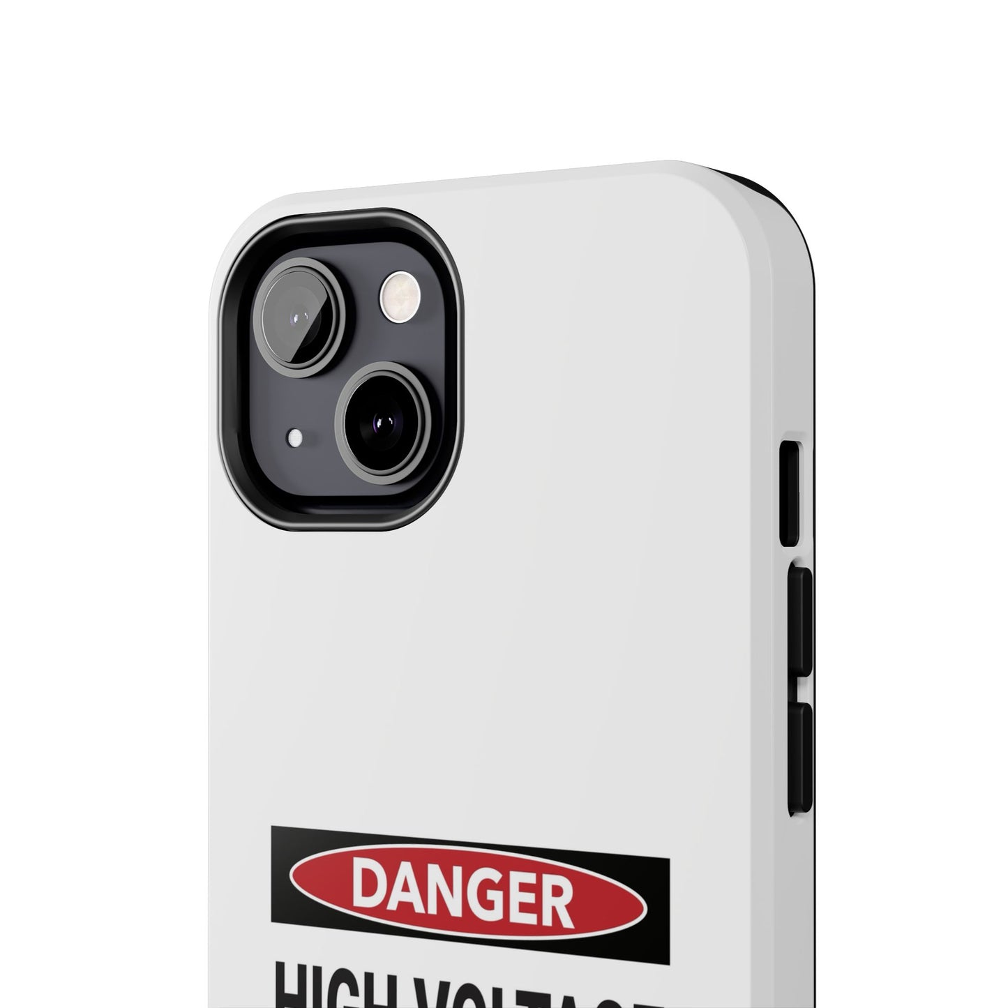 Danger High Voltage Keep Away - Tough iPhone Cases - Choose your Size