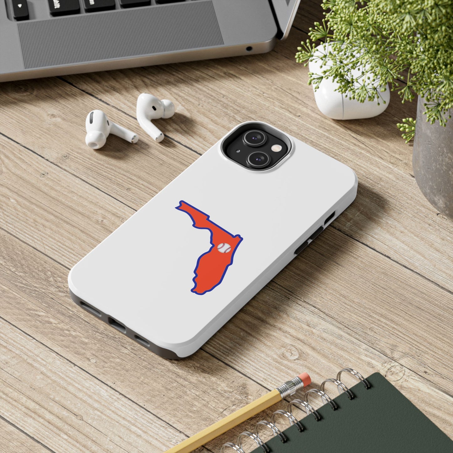 Florida Baseball - Tough iPhone Cases - Choose your Size
