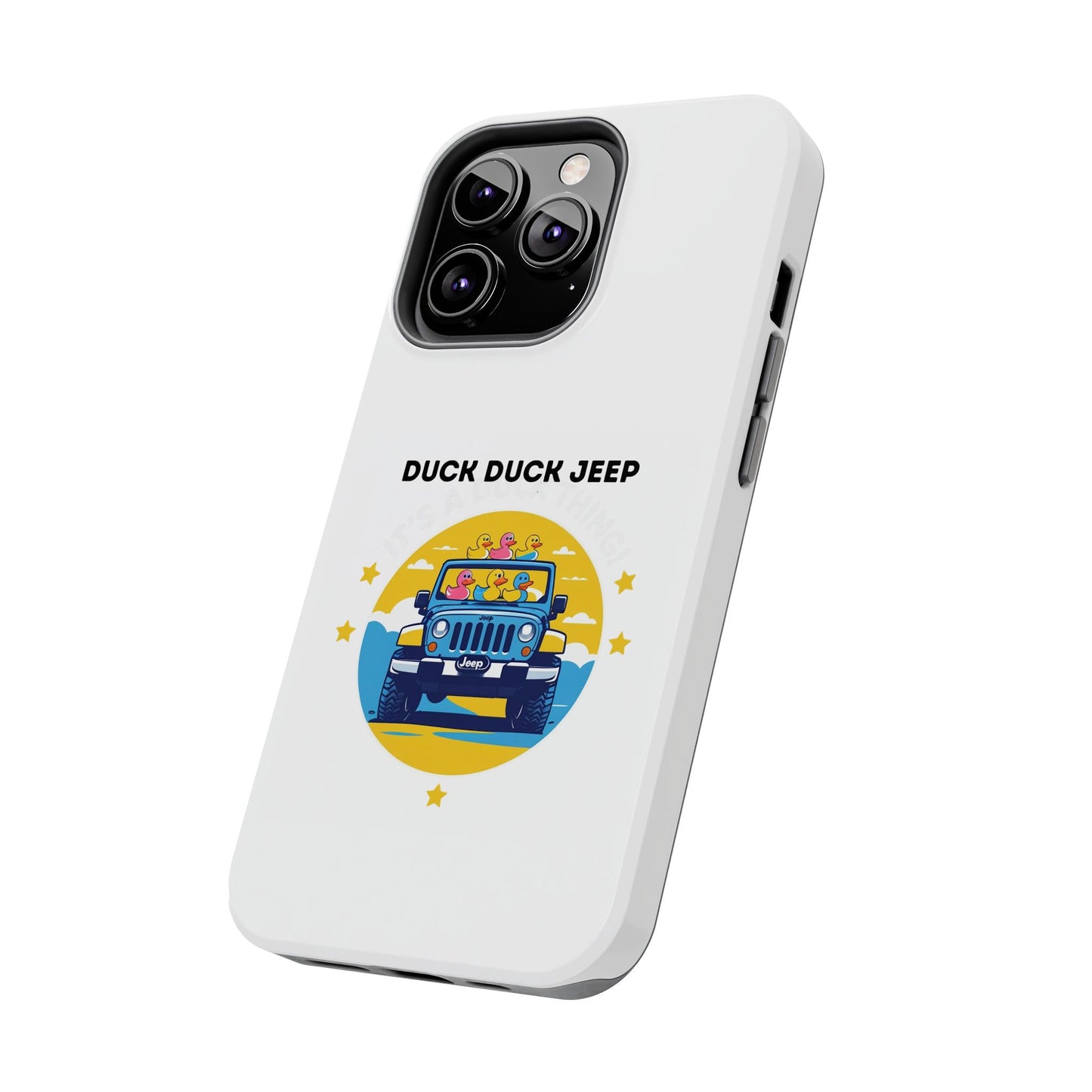 Duck Duck Jeep - Tough iPhone Cases - Choose your Size