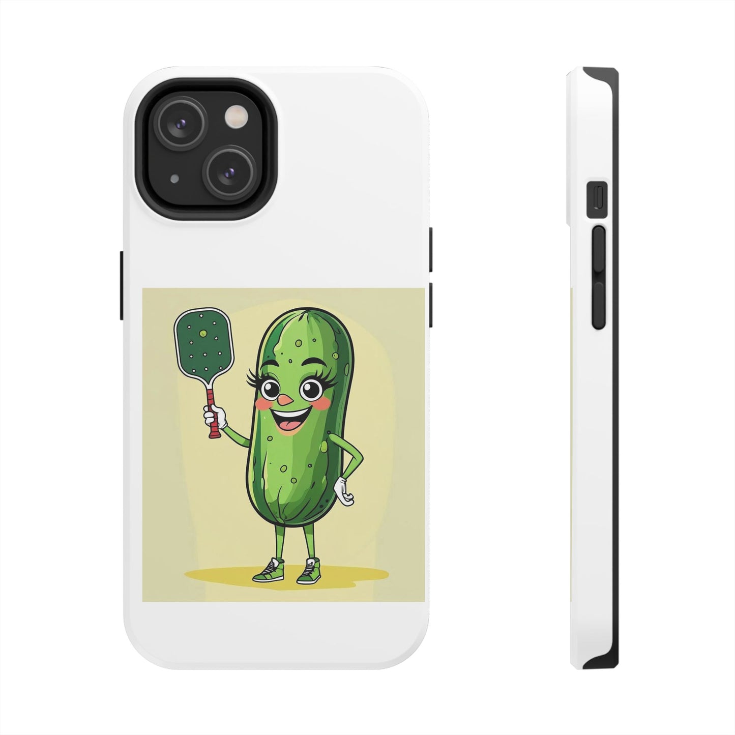Pickleball - Tough iPhone Cases - Choose your Size