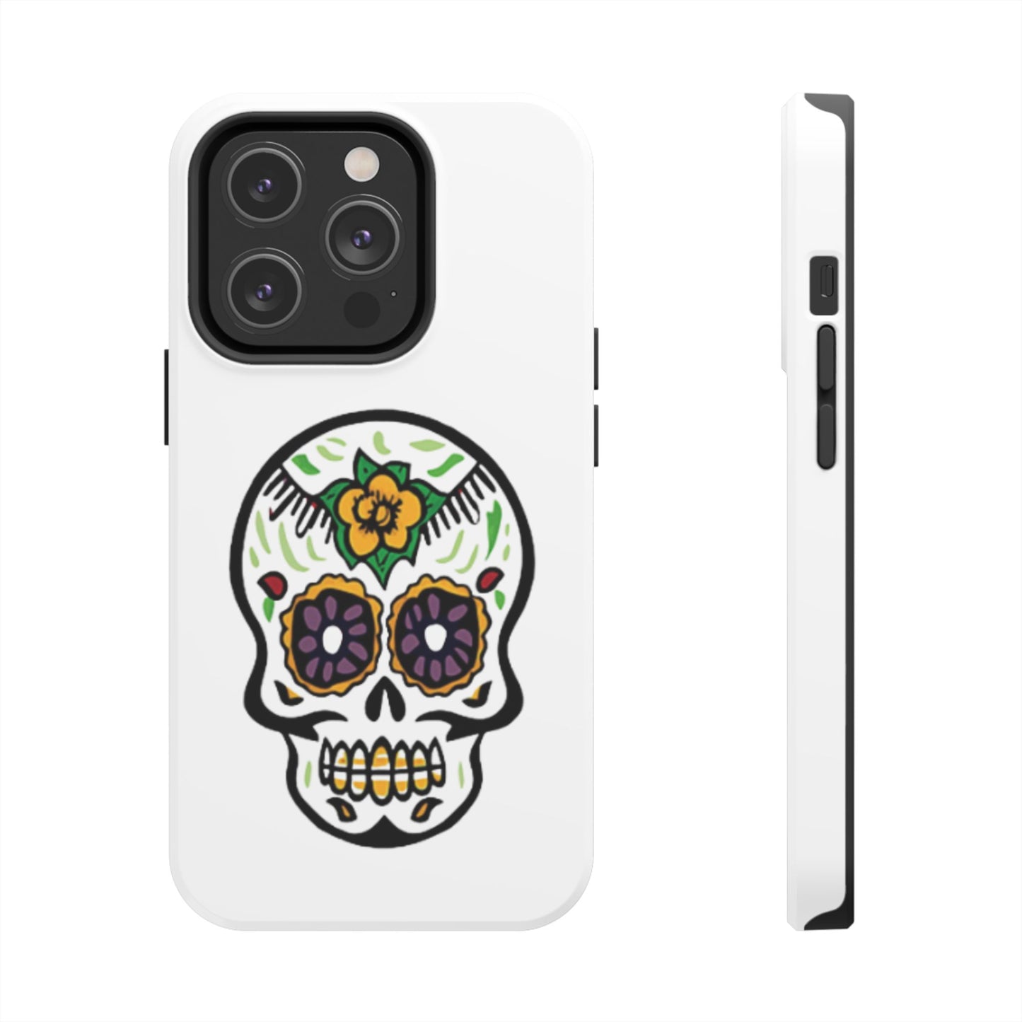 Colorful Skull - Tough iPhone Cases - Choose your Size