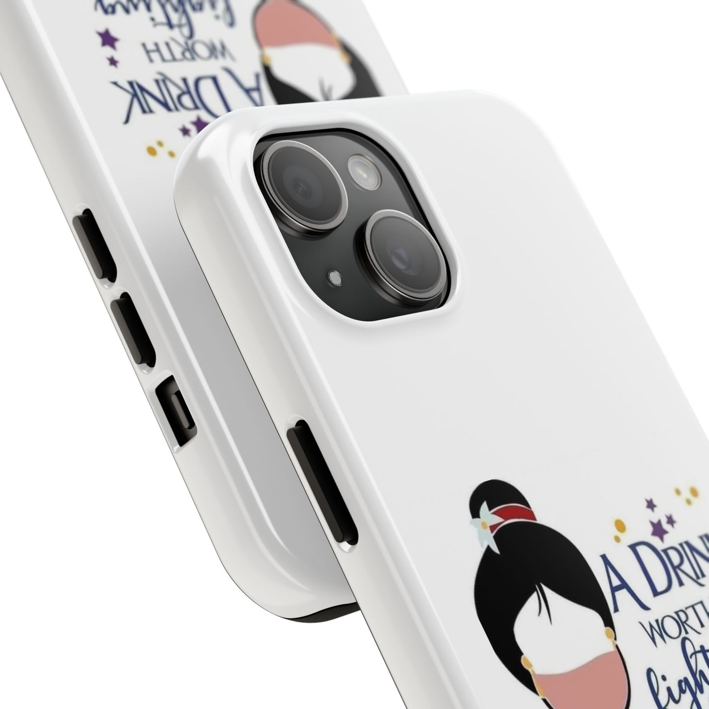 A Drink Worth Fighting For - Tough iPhone Cases - Choose your Size