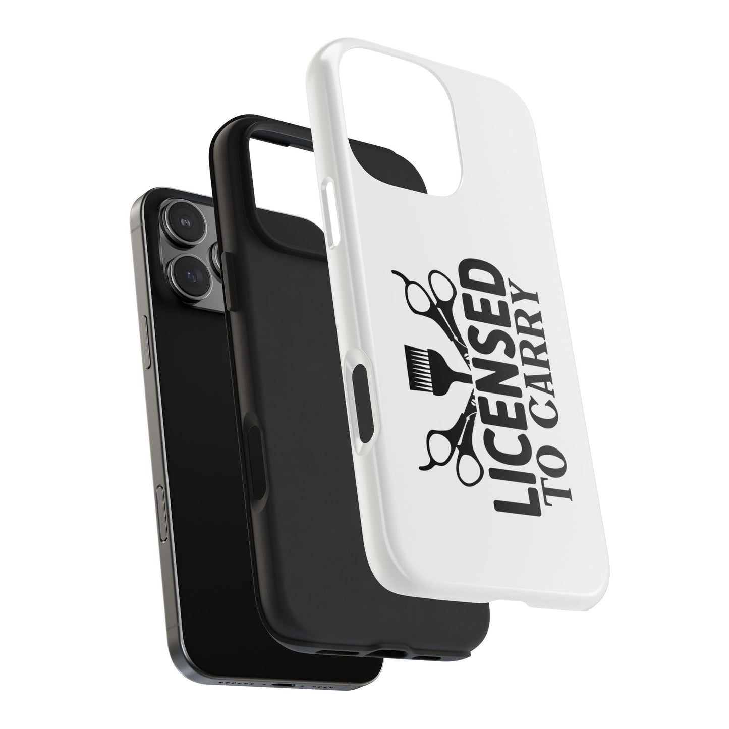 LICENSED TO CARRY - Tough iPhone Cases - Choose your Size
