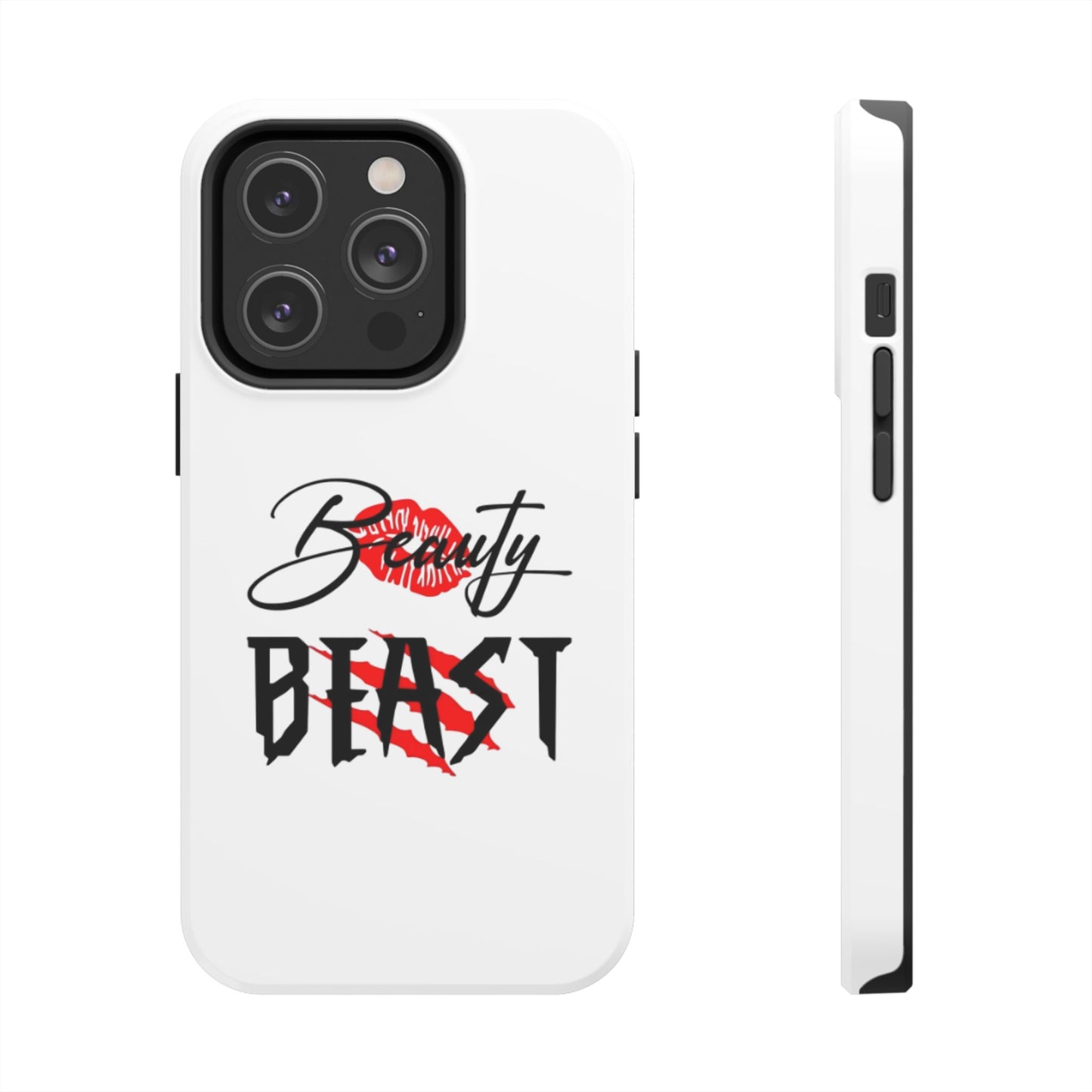 BEAUTY BEAST - Tough iPhone Cases - Choose your Size