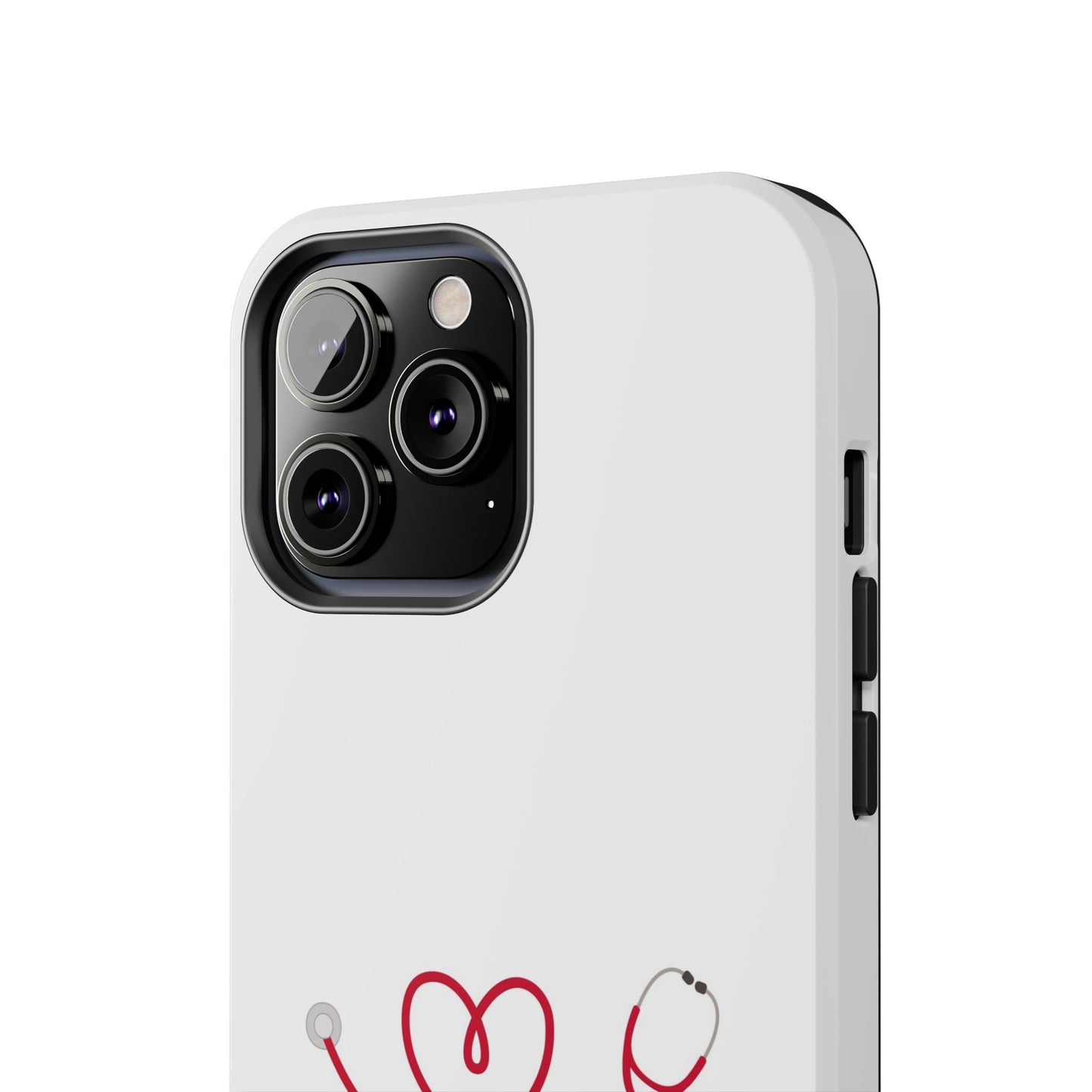 Stethoscope Heart - Tough iPhone Cases - Choose your Size