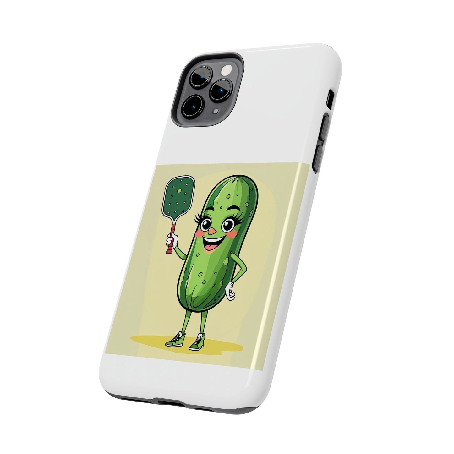 Pickleball - Tough iPhone Cases - Choose your Size