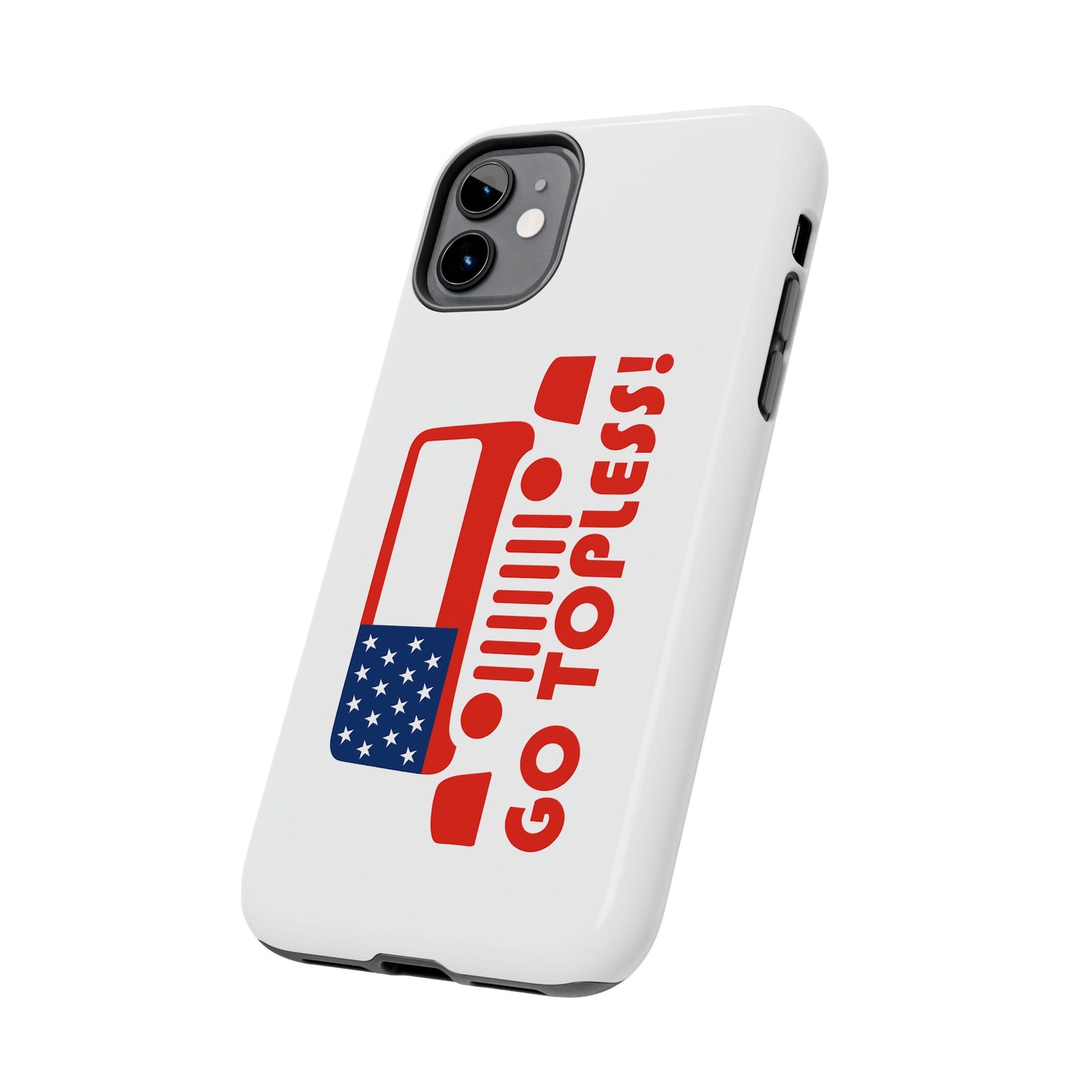 GO TOPLESS - Tough iPhone Cases - Choose your Size