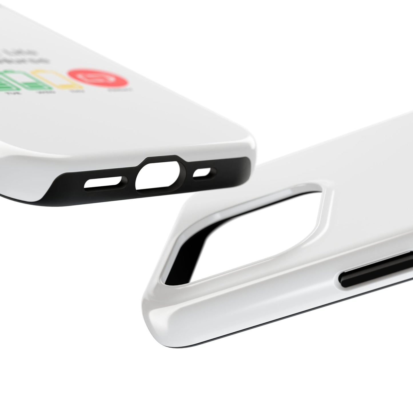 Battery Life of a Nurse - Tough iPhone Cases - Choose your Size