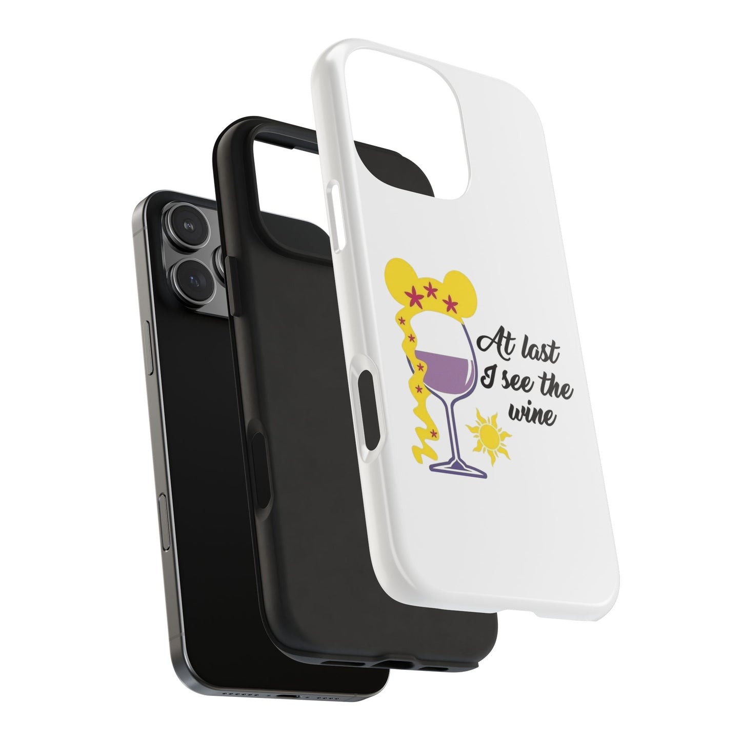 At Last I See The Wine - Tough iPhone Cases - Choose your Size