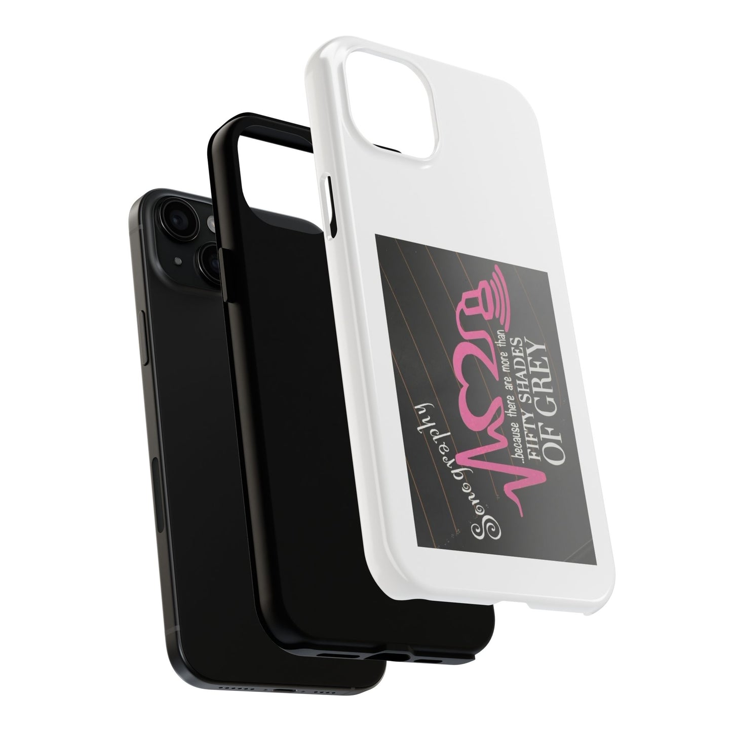 Sonography because there are more than 50 Shades Of Gray - Tough iPhone Cases - Choose your Size