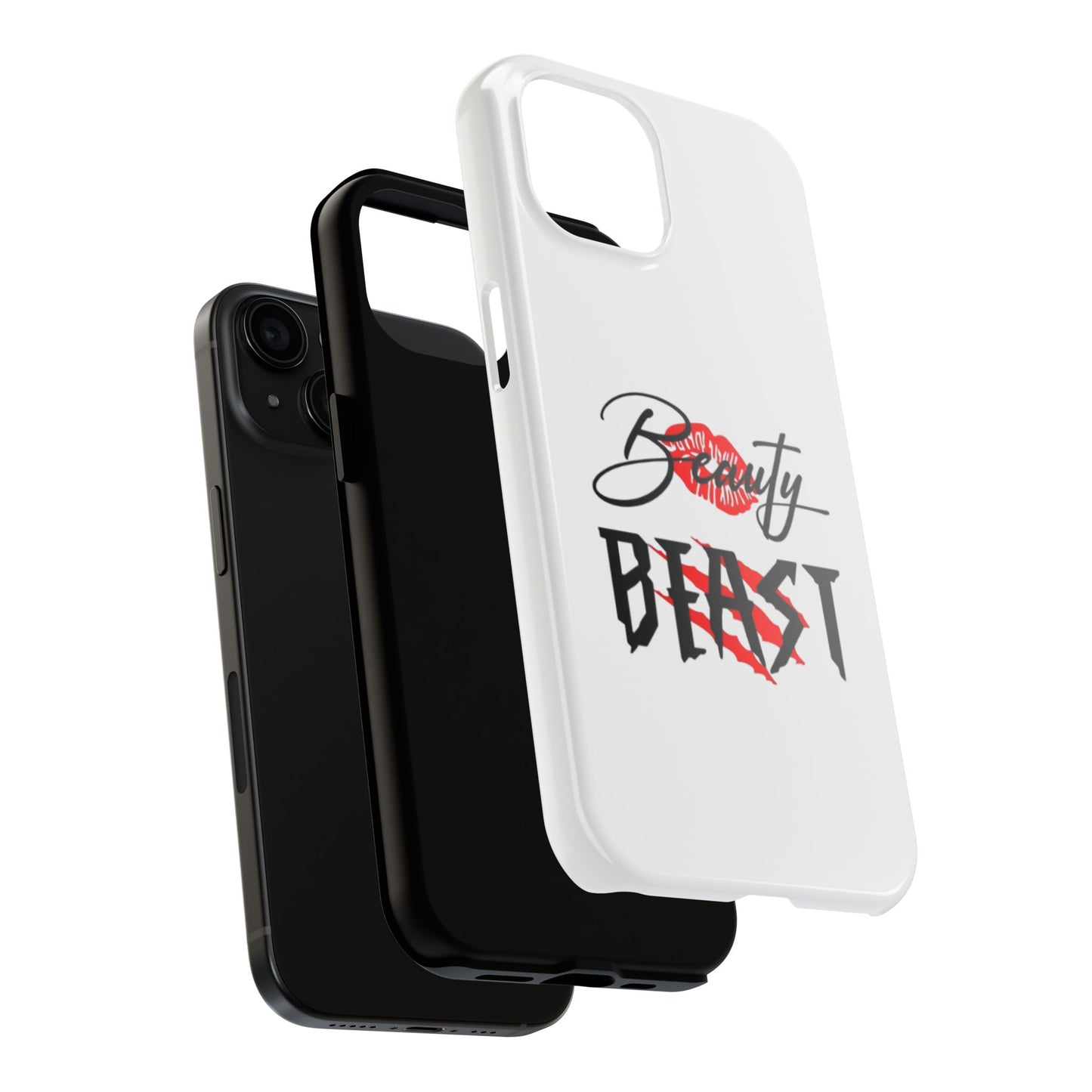BEAUTY BEAST - Tough iPhone Cases - Choose your Size
