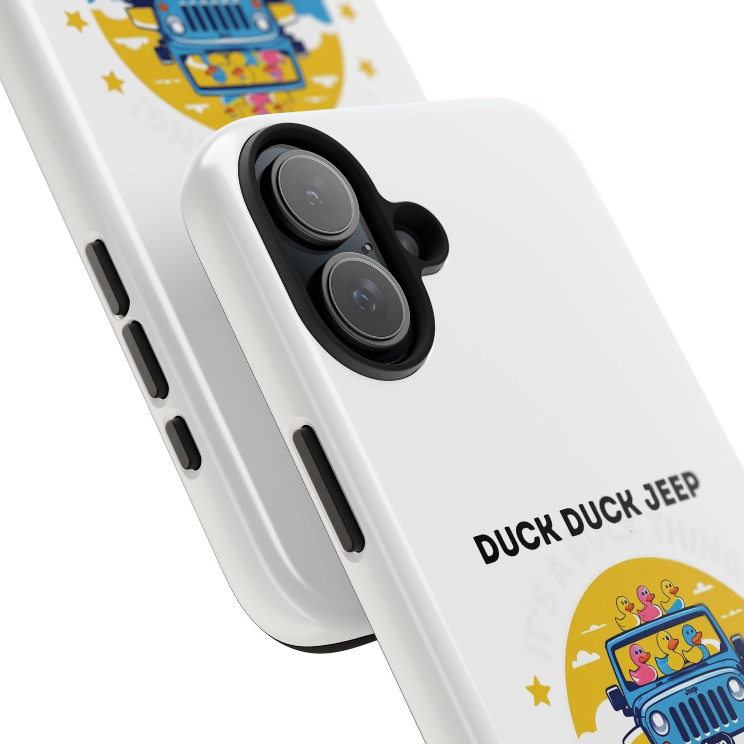 Duck Duck Jeep - Tough iPhone Cases - Choose your Size