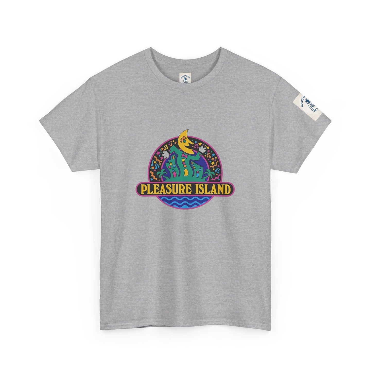 Retro Pleasure Island - Unisex Heavy Cotton Tee, Vintage Style Tee, Casual Wear, Summer Essentials, Gift for Florida Lovers