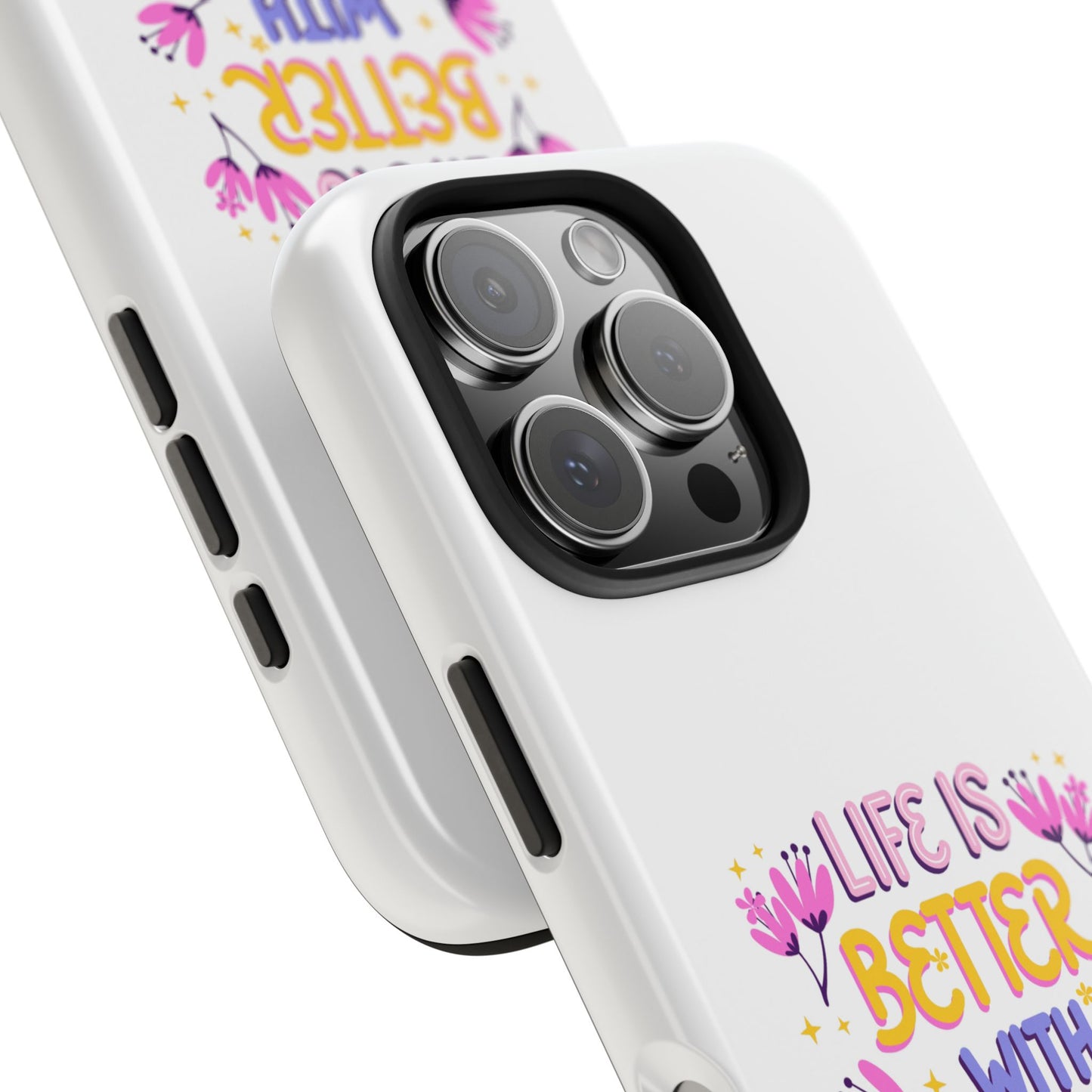 Life is Better with Friends - Tough iPhone Cases - Choose your Size