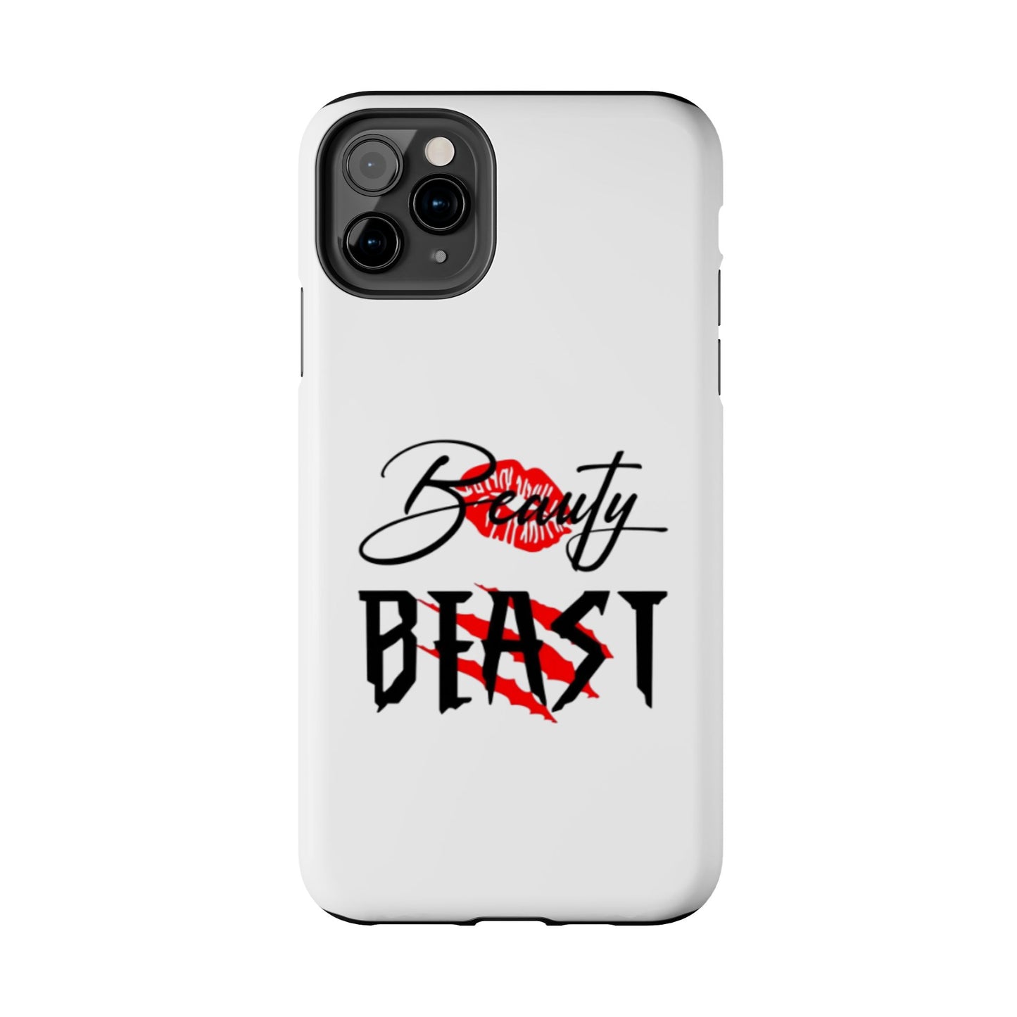 BEAUTY BEAST - Tough iPhone Cases - Choose your Size