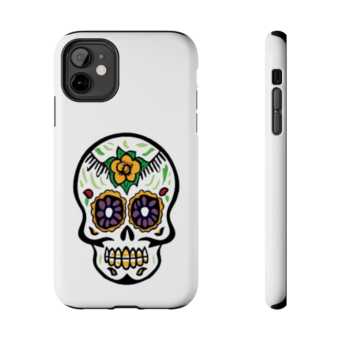 Colorful Skull - Tough iPhone Cases - Choose your Size