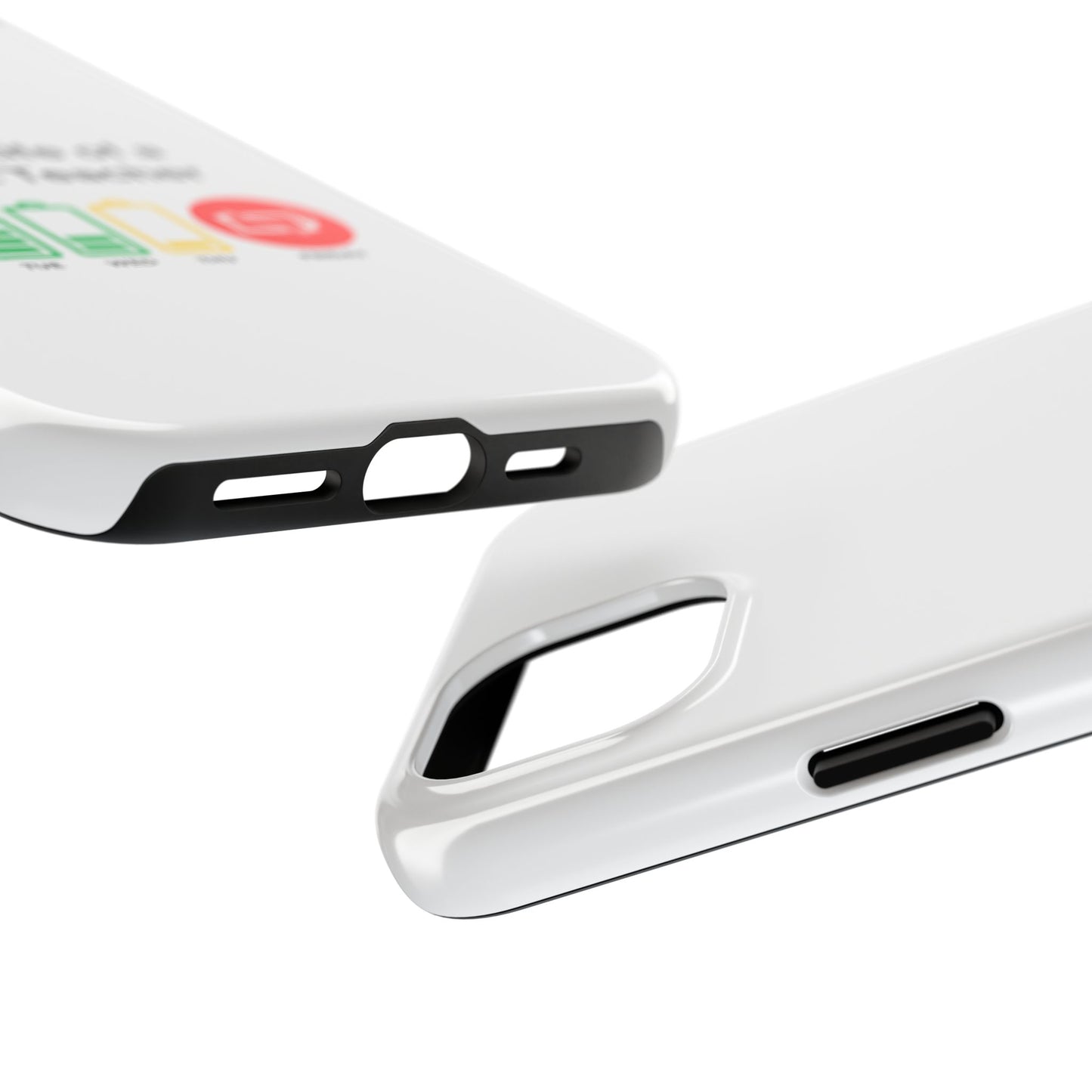 Battery Life of a School Teacher - Tough iPhone Cases - Choose your Size