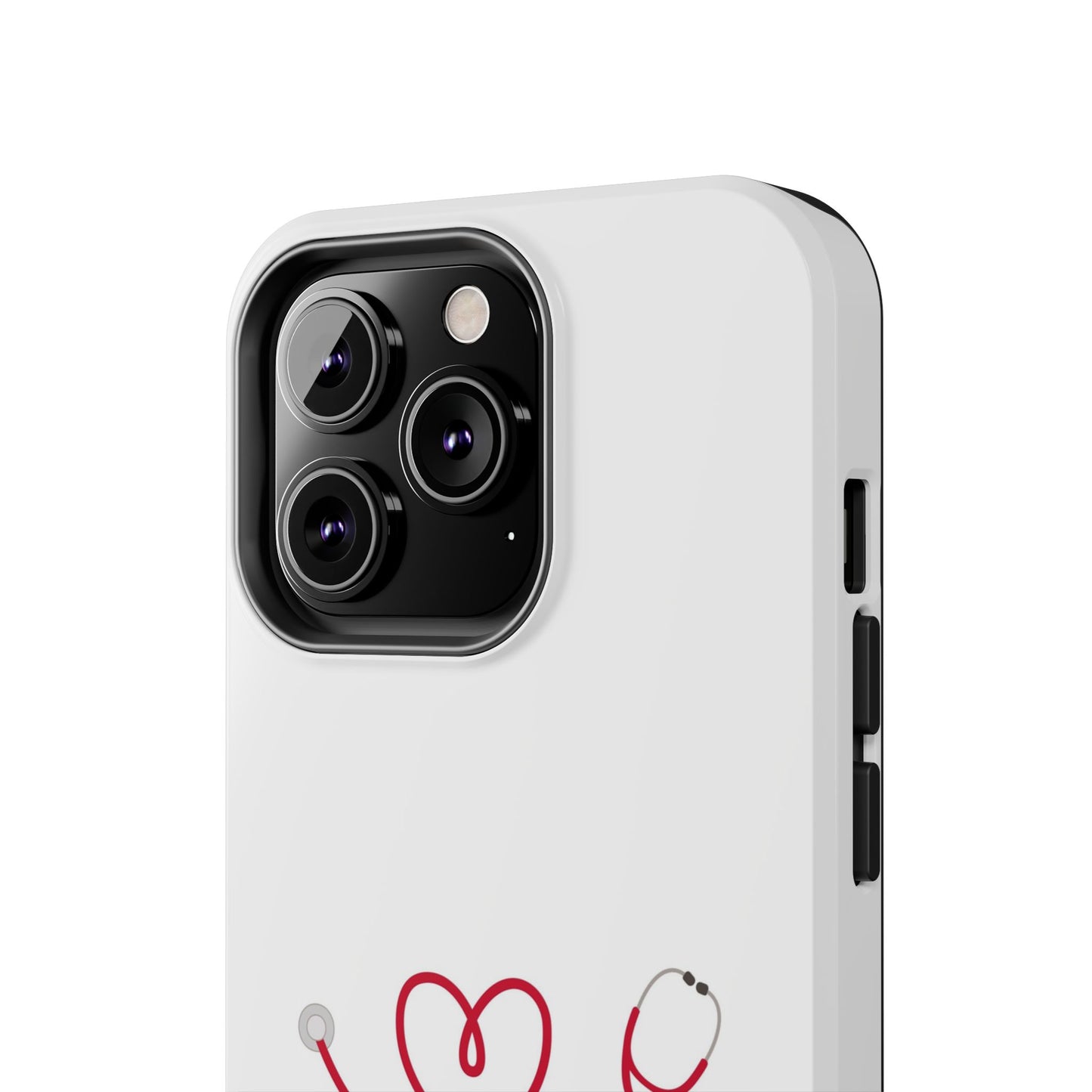 Stethoscope Heart - Tough iPhone Cases - Choose your Size