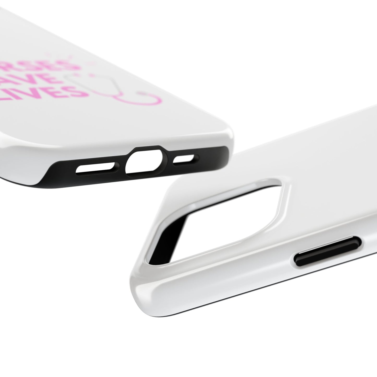 Nurses Save Lives - Tough iPhone Cases - Choose your Size