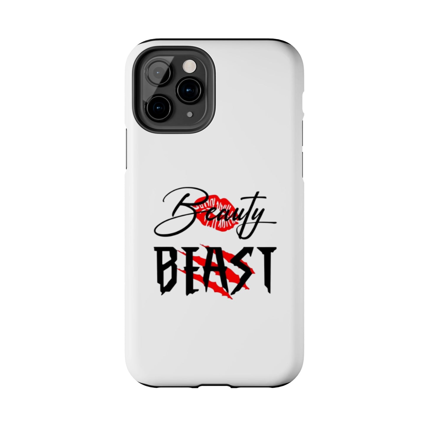 BEAUTY BEAST - Tough iPhone Cases - Choose your Size