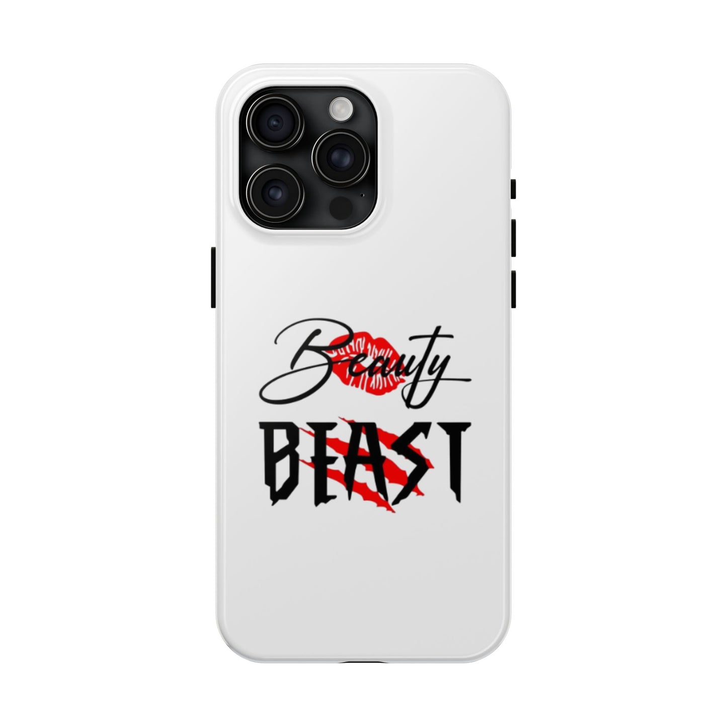 BEAUTY BEAST - Tough iPhone Cases - Choose your Size