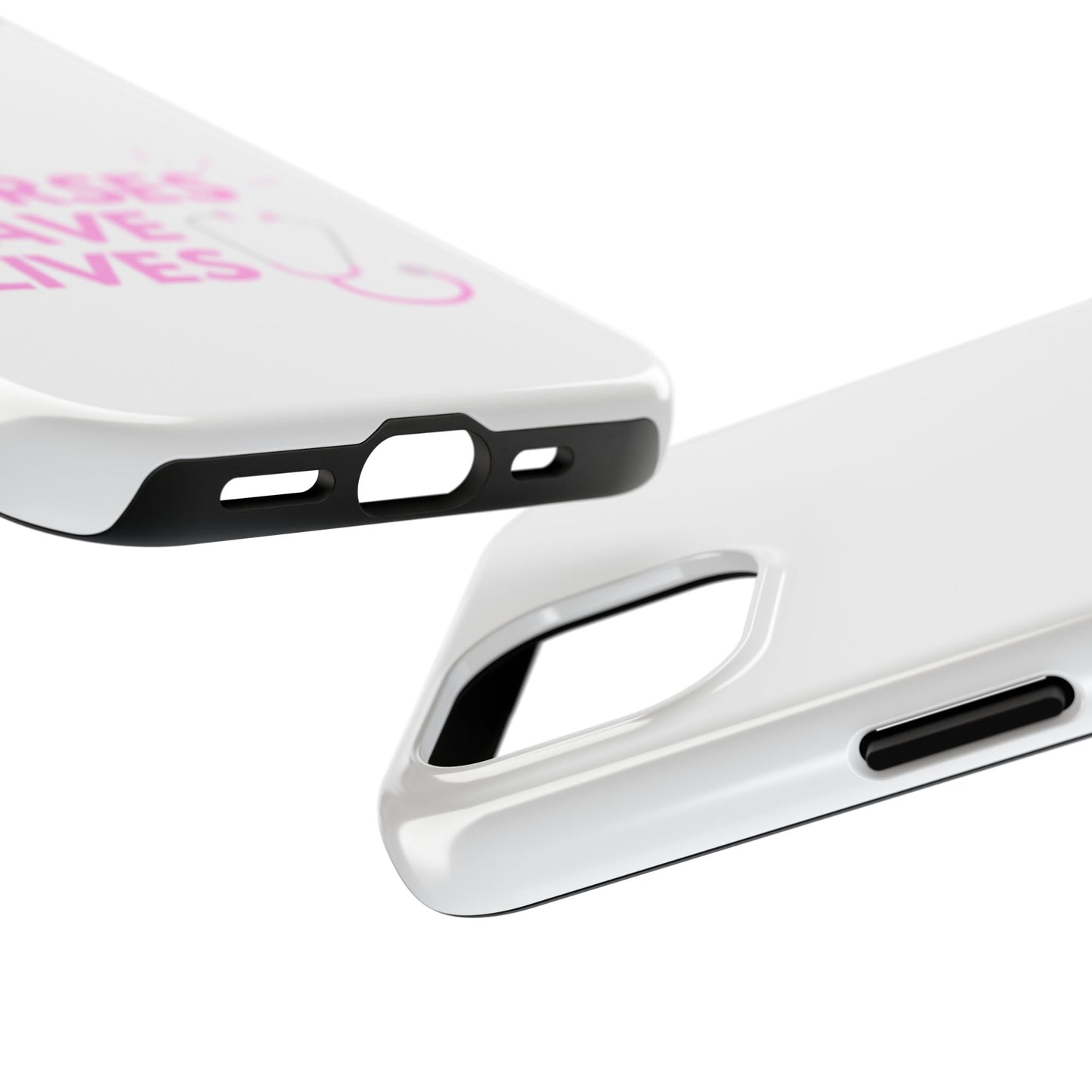 Nurses Save Lives - Tough iPhone Cases - Choose your Size
