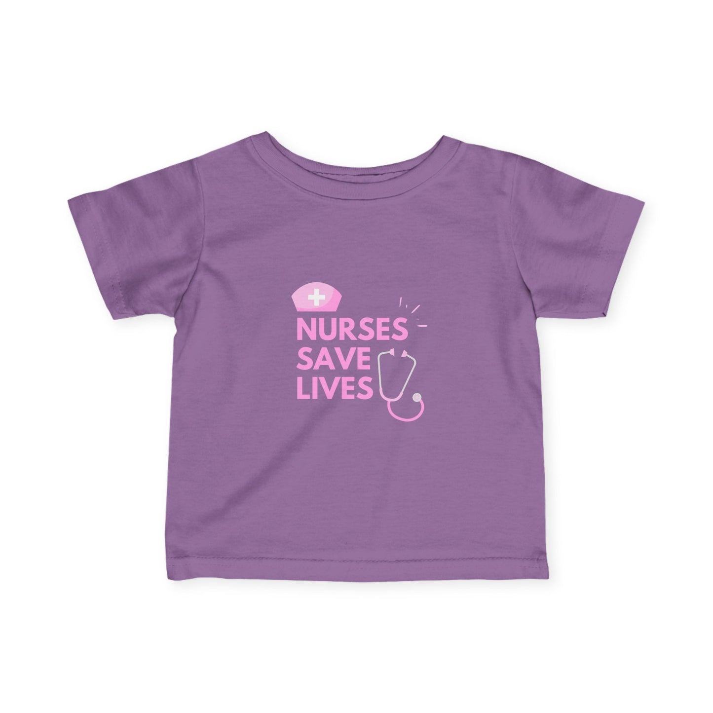 Nurses Save Lives - Infant Tee, Cute Baby Shirt, Nursery Decor