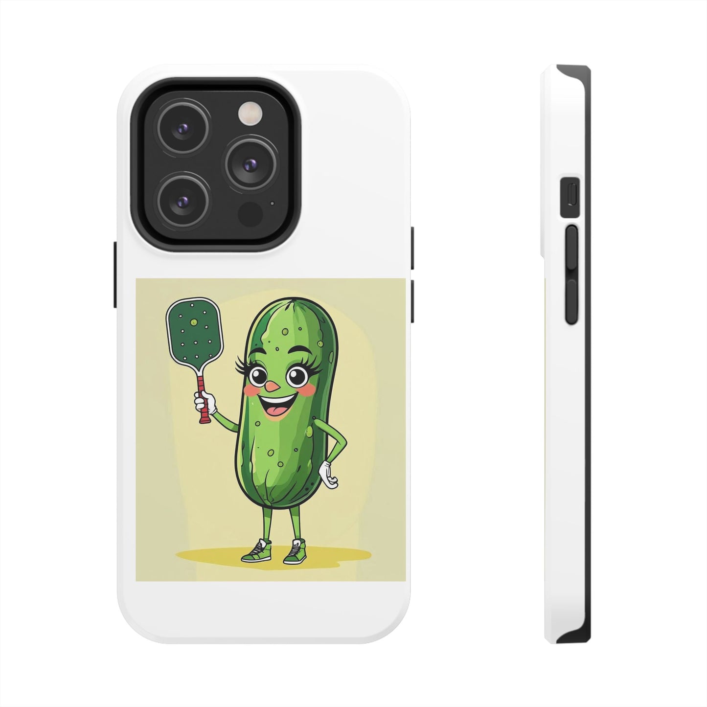Pickleball - Tough iPhone Cases - Choose your Size