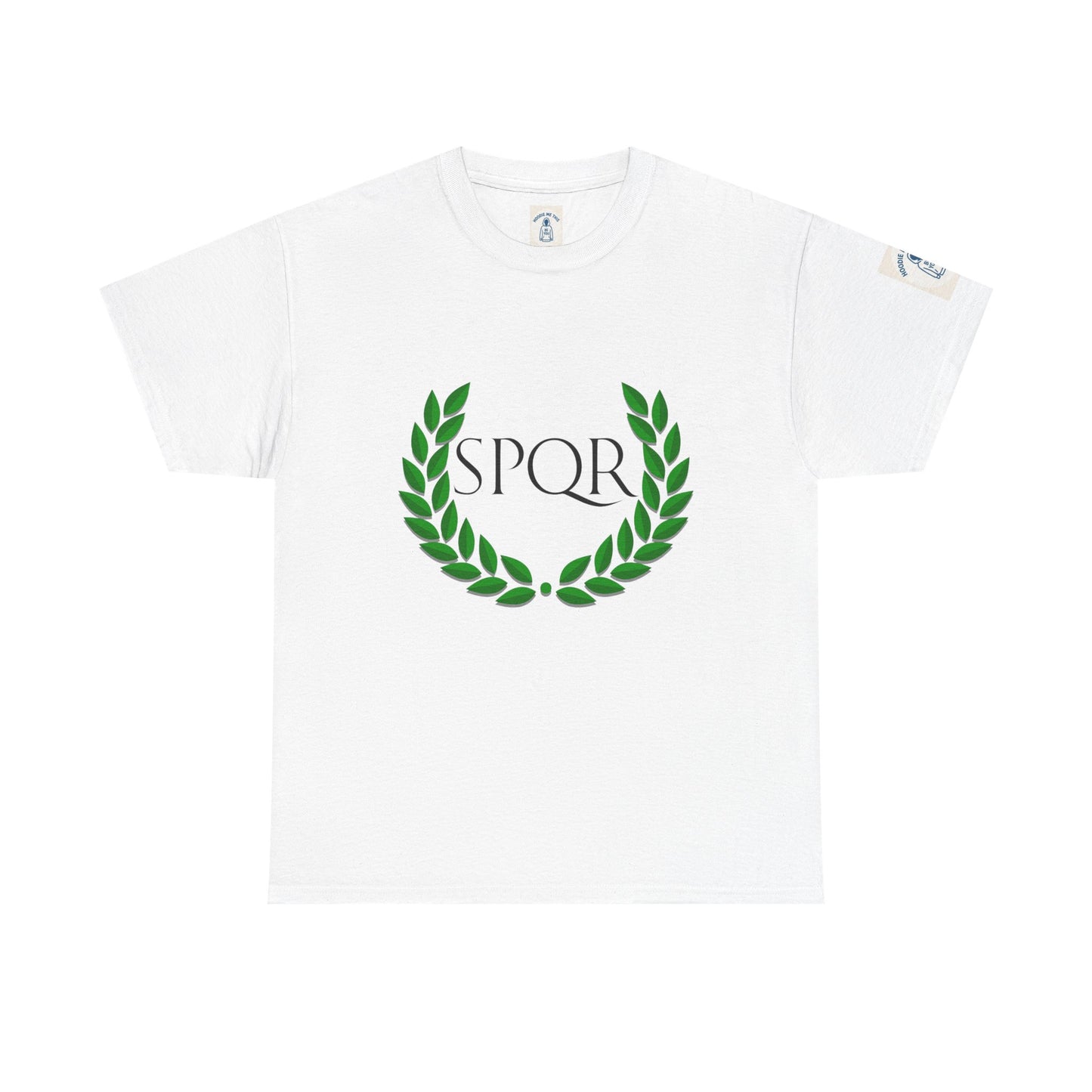 SPQR - Unisex Heavy Cotton Tee, Vintage Style Tee, Casual Wear, Summer Essentials, Gift for History Lovers