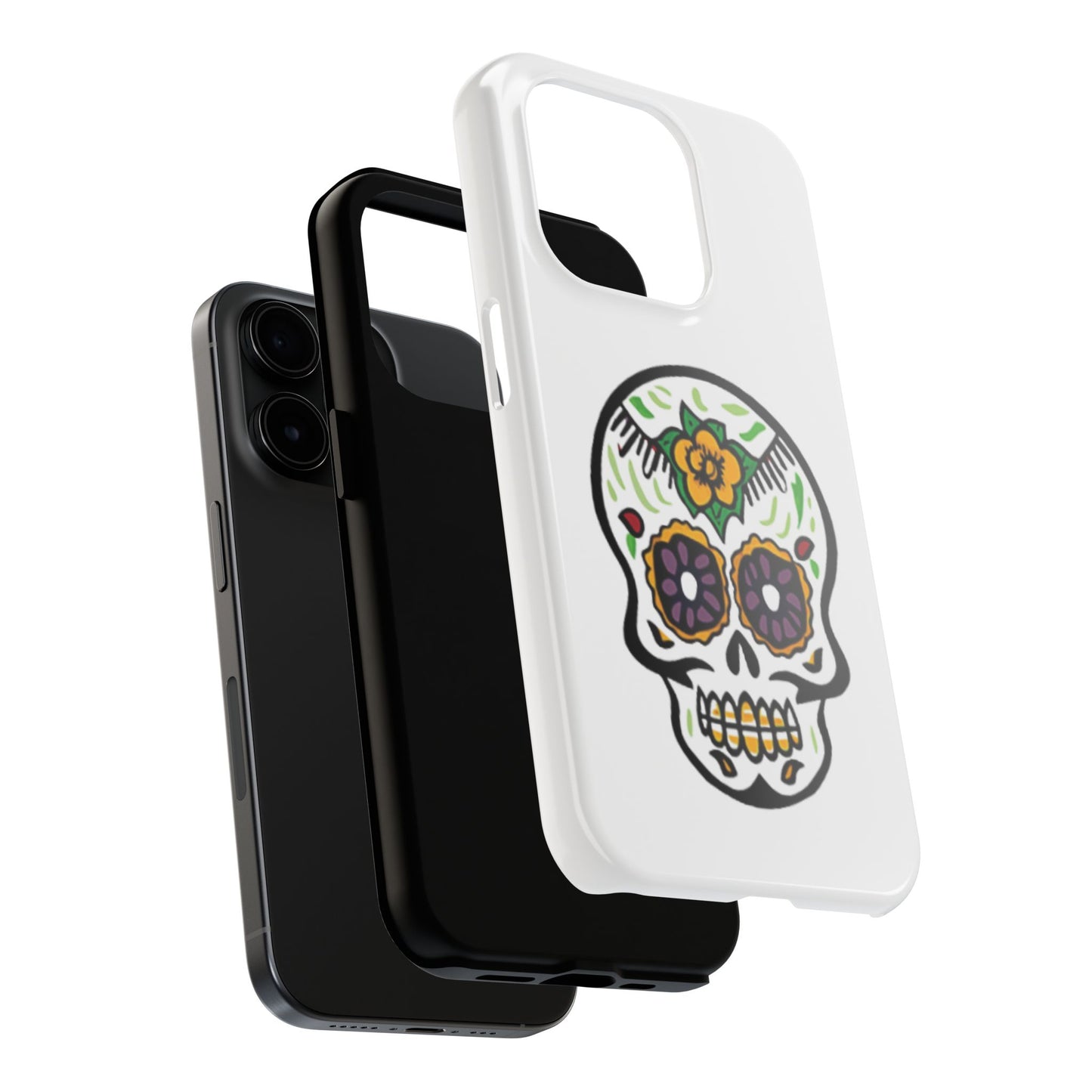 Colorful Skull - Tough iPhone Cases - Choose your Size