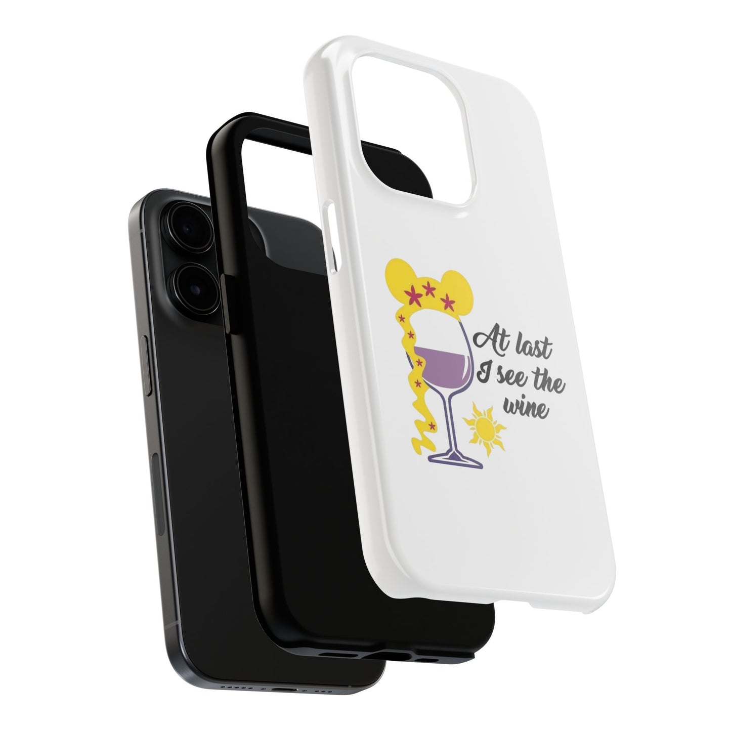 At Last I See The Wine - Tough iPhone Cases - Choose your Size