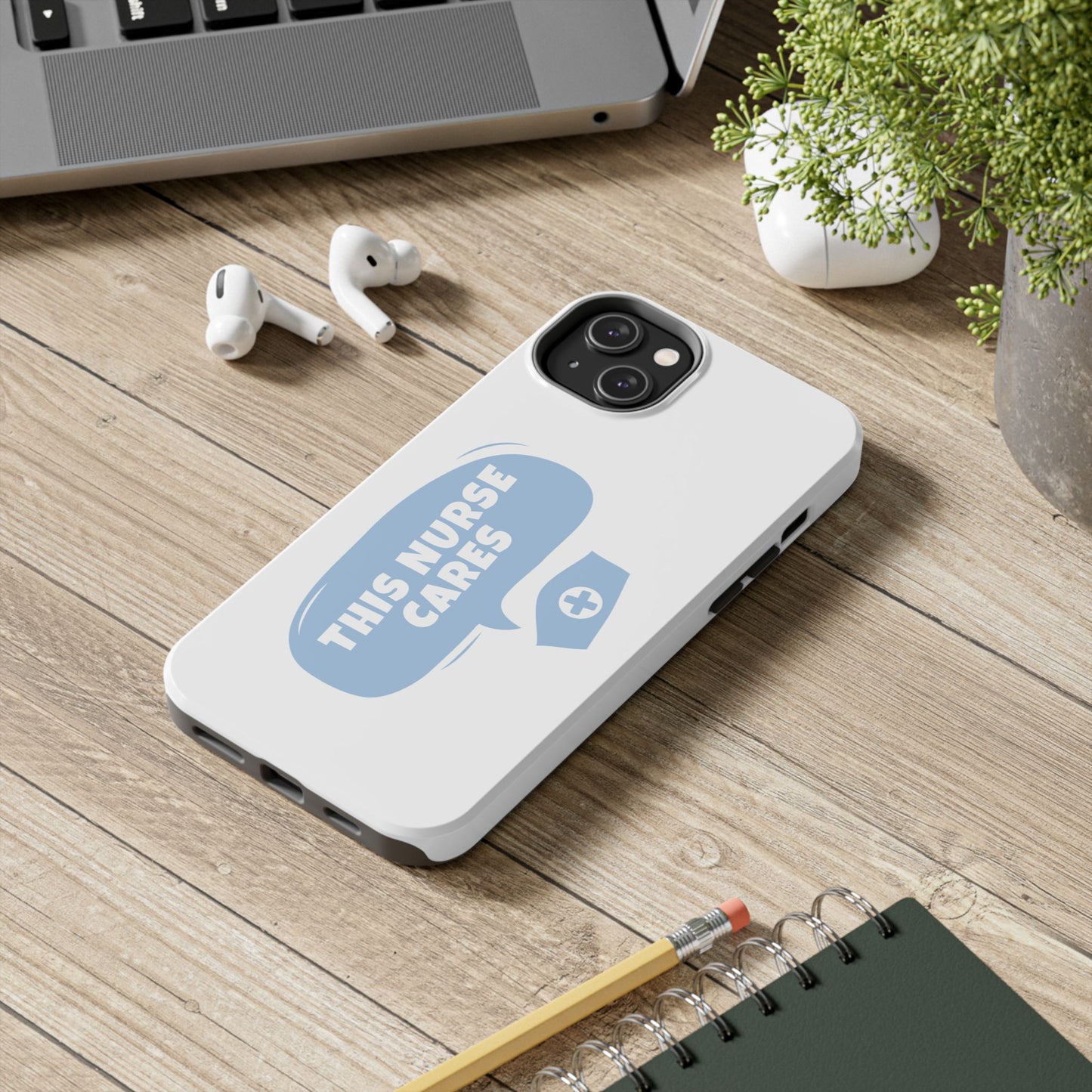 This Nurse Cares - Tough iPhone Cases - Choose your Size