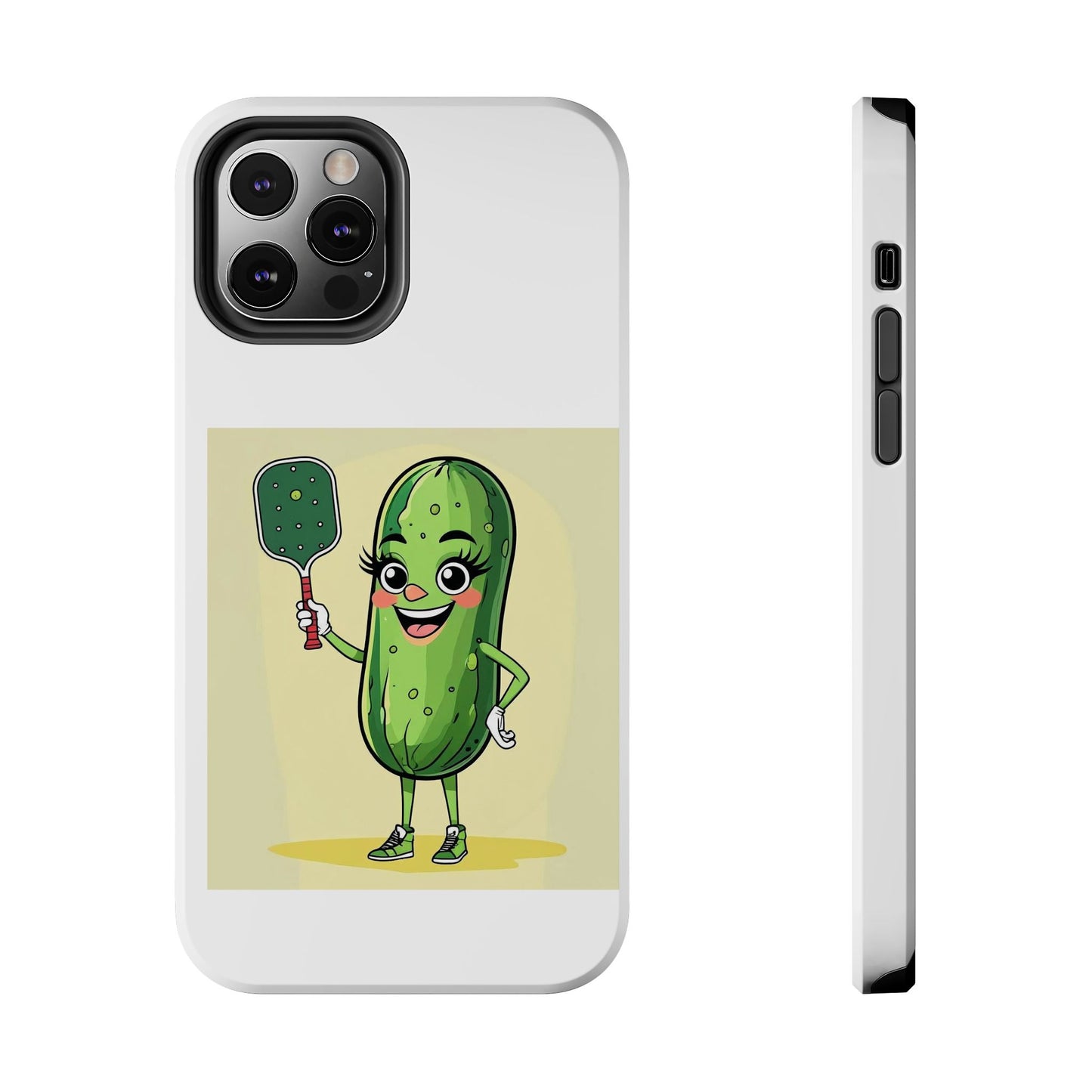 Pickleball - Tough iPhone Cases - Choose your Size