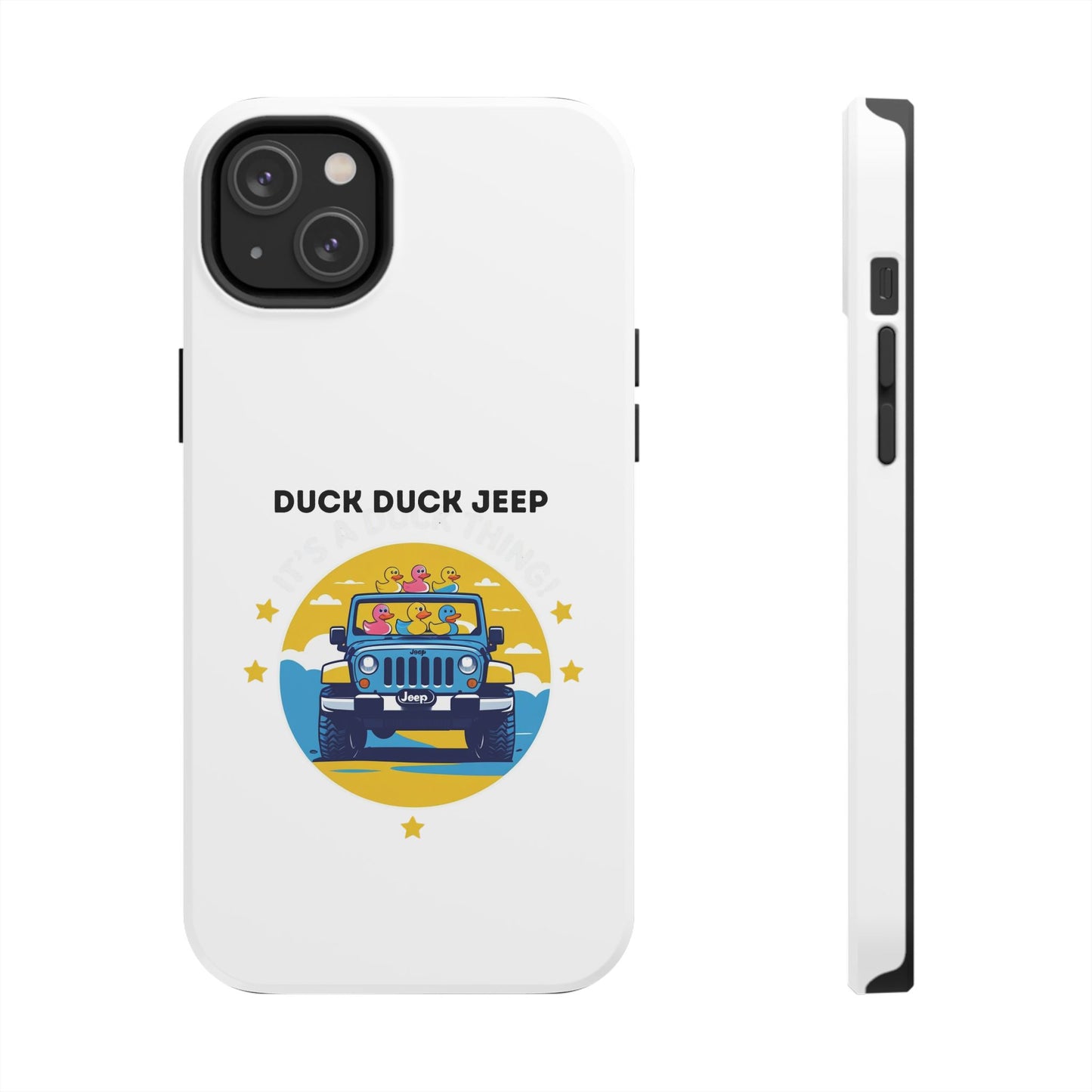 Duck Duck Jeep - Tough iPhone Cases - Choose your Size