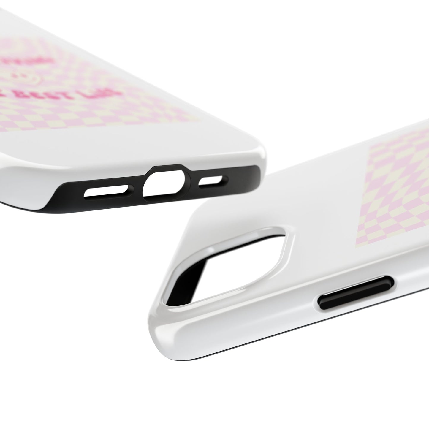 Just Living My Best Life - Tough iPhone Cases - Choose your Size