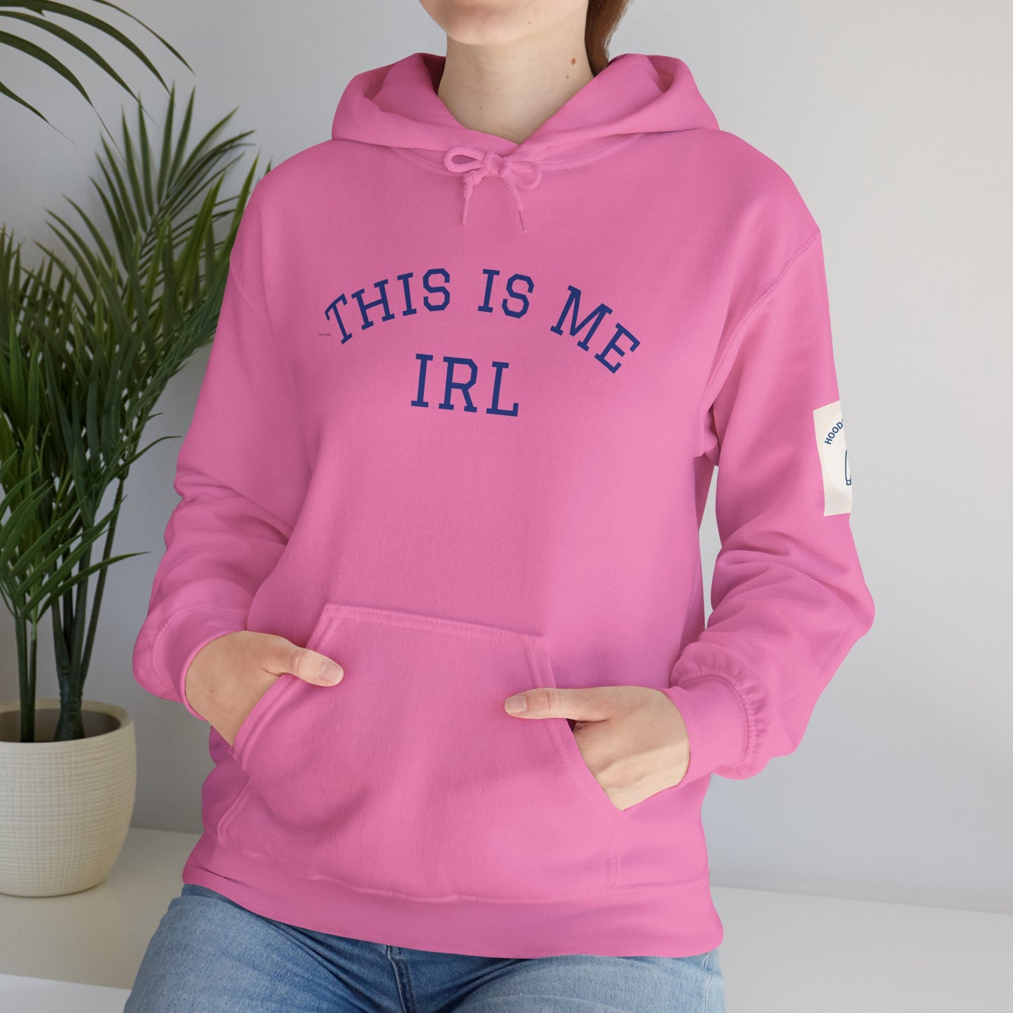 Unisex Heavy Blend Hoodie - This Is Me IRL, Cozy Gift, Casual Wear, Comfortable Sweatshirt, Everyday Style, Perfect for Teens