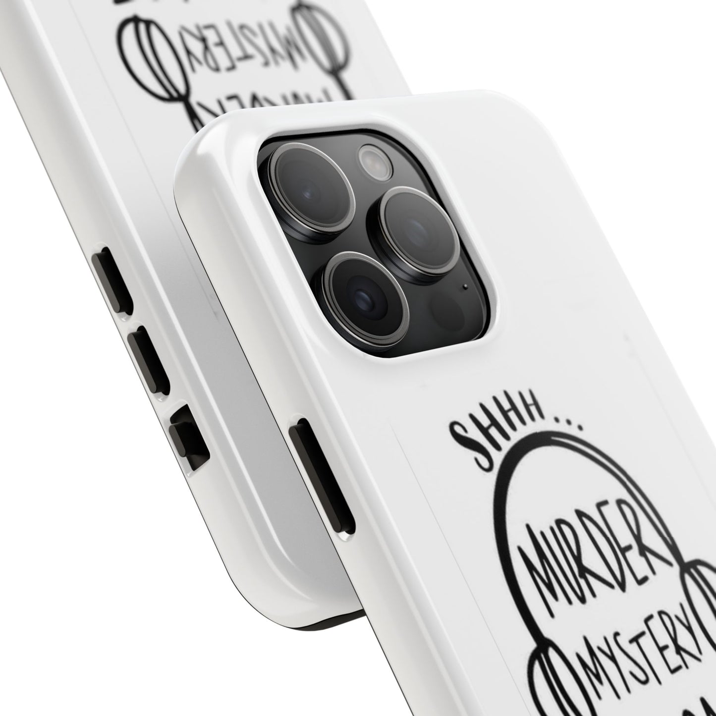 Shhh Murder Mystery Podcast in Progress… - Tough iPhone Cases - Choose your Size